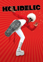 Poster/postcard image for Everett Bradley's Holidelic "Holiday Freak" version 1