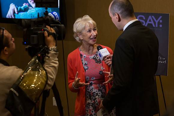 Helen Mirren, SAY Annual Gala, NYC