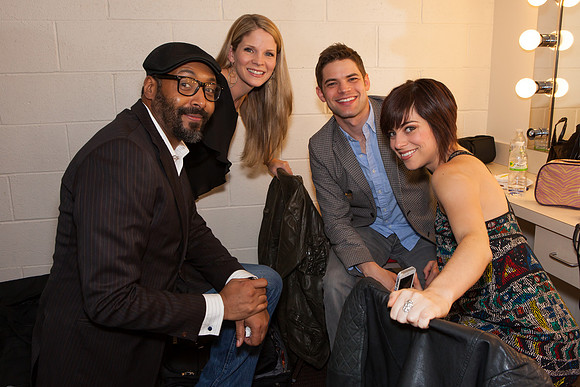 Jesse L Martin, Kelli O'Hara, Jeremy Jordan and Krista Rodriguez, SAY Annual Gala