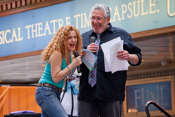 Bernadette Peters, Harvey Fierstein, Broadway Barks, NYC