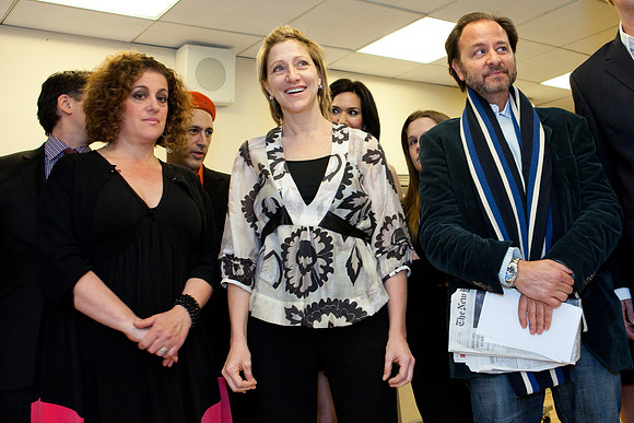 Mary Testa, Edie Falco and Fisher Stevens, SAY Annual Gala, NYC